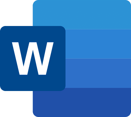 Logo von Word